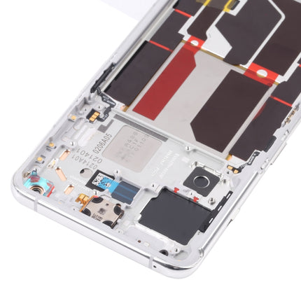 For OnePlus 10 Pro NE2210 Digitizer Full Assembly with Frame Original LCD Screen (Silver)-garmade.com