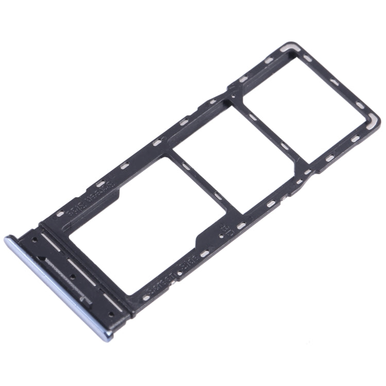 For Infinix Note 10 Pro/Note 10 Pro NFC X695 SIM Card Tray + SIM Card Tray + Micro SD Card Tray (Black)-garmade.com