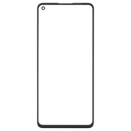 For OnePlus 9RT 5G MT2110 MT2111 Front Screen Outer Glass Lens with OCA Optically Clear Adhesive (Black)-garmade.com
