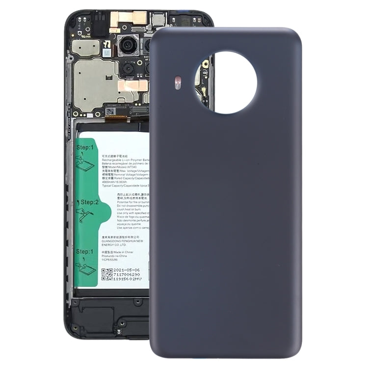 Original Battery Back Cover for Nokia X10 TA-1350 TA-1332(Black)-garmade.com