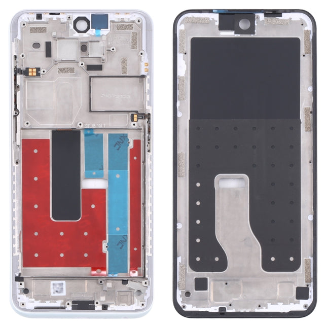 Original Middle Frame Bezel Plate for Nokia X10 TA-1350 TA-1332(White)-garmade.com