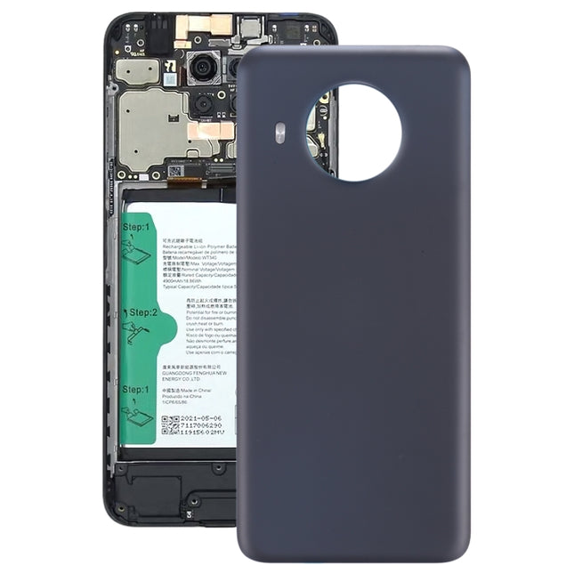 Original Battery Back Cover for Nokia X100(Black)-garmade.com