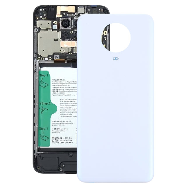 Original Battery Back Cover for Nokia G20(White)-garmade.com