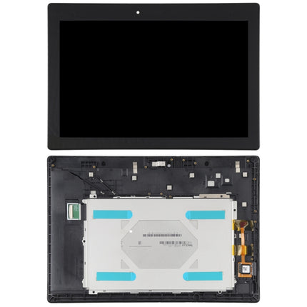 OEM LCD Screen for Lenovo Tab 2 A10-70 A10-70F A10-70L Digitizer Full Assembly with Frame (Black)-garmade.com