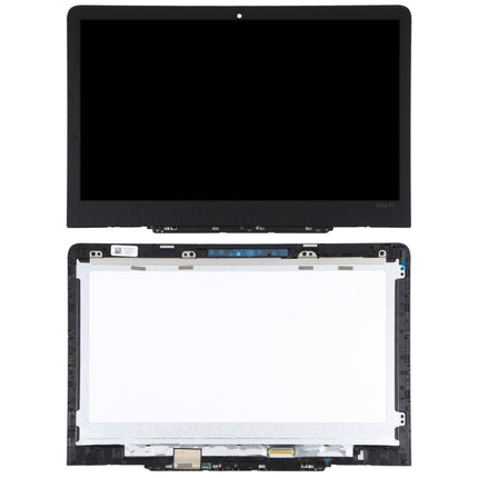 OEM LCD Screen for Lenovo Chromebook YOGA N23 Digitizer Full Assembly with Frame (Black)-garmade.com