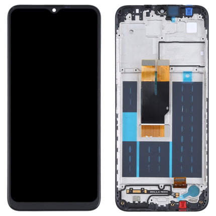 TFT LCD Screen for Nokia G10/G20 Digitizer Full Assembly with Frame (Black)-garmade.com