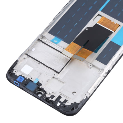 TFT LCD Screen for Nokia G10/G20 Digitizer Full Assembly with Frame (Black)-garmade.com