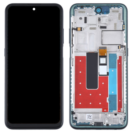 TFT LCD Screen for Nokia X10 TA-1350 TA-1332 Digitizer Full Assembly with Frame (Green)-garmade.com