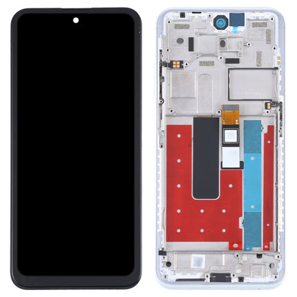TFT LCD Screen for Nokia X10 TA-1350 TA-1332 Digitizer Full Assembly with Frame (White)-garmade.com