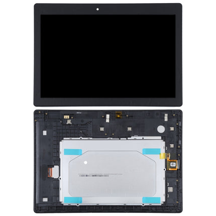 OEM LCD Screen for Lenovo Tab 2 A10-30 YT3-X30 Digitizer Full Assembly with Frame (Black)-garmade.com