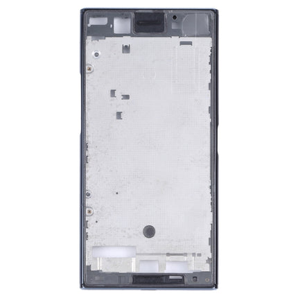 Original Middle Frame Bezel Plate for Sony Xperia XZ Premium (Black)-garmade.com