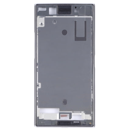 Original Middle Frame Bezel Plate for Sony Xperia XZ Premium (Silver)-garmade.com