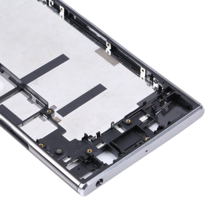 Original Middle Frame Bezel Plate for Sony Xperia XZ Premium (Silver)-garmade.com