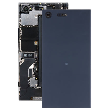 Original Battery Back Cover with Camera Lens for Sony Xperia XZ Premium(Black)-garmade.com