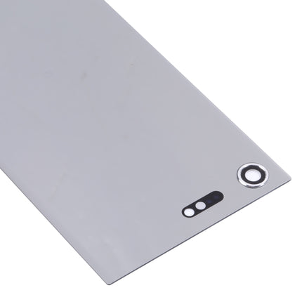 Original Battery Back Cover with Camera Lens for Sony Xperia XZ Premium(Grey)-garmade.com