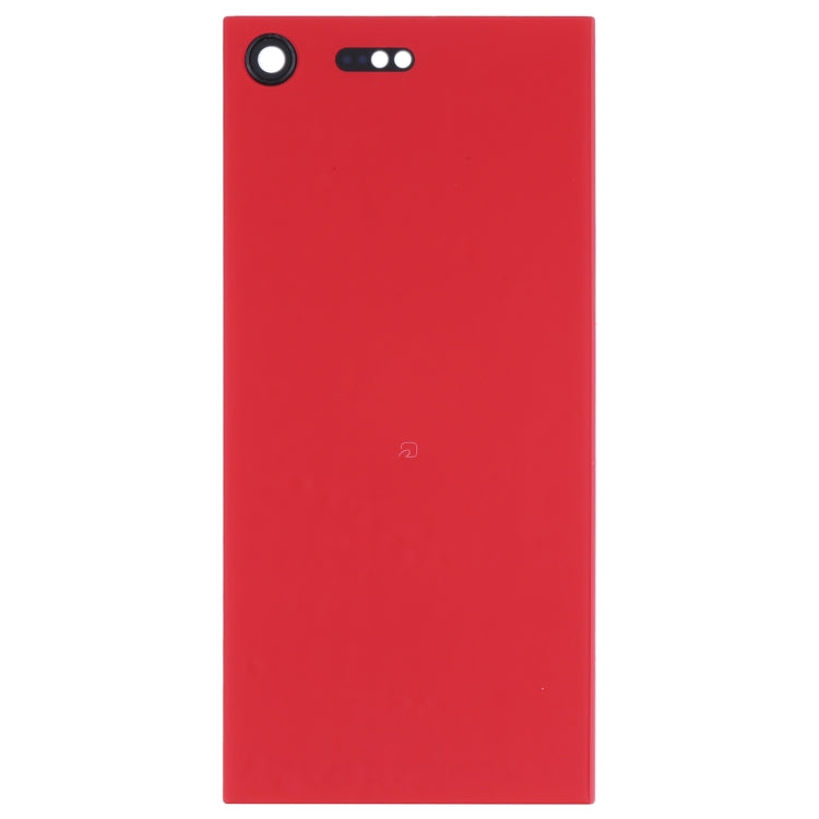 Original Battery Back Cover with Camera Lens for Sony Xperia XZ Premium(Red)-garmade.com