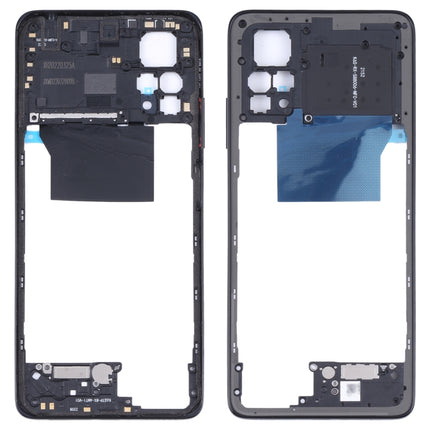 Original Middle Frame Bezel Plate for Xiaomi Redmi Note 11 Pro 4G 2201116TG 2201116TI(Black)-garmade.com