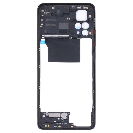 Original Middle Frame Bezel Plate for Xiaomi Redmi Note 11 Pro 4G 2201116TG 2201116TI(Black)-garmade.com