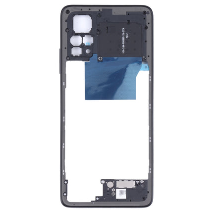 Original Middle Frame Bezel Plate for Xiaomi Redmi Note 11 Pro 4G 2201116TG 2201116TI(Black)-garmade.com