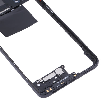 Original Middle Frame Bezel Plate for Xiaomi Redmi Note 11 Pro 4G 2201116TG 2201116TI(Black)-garmade.com