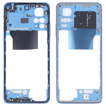 Original Middle Frame Bezel Plate for Xiaomi Redmi Note 11 Pro 4G 2201116TG 2201116TI(Dark Blue)-garmade.com