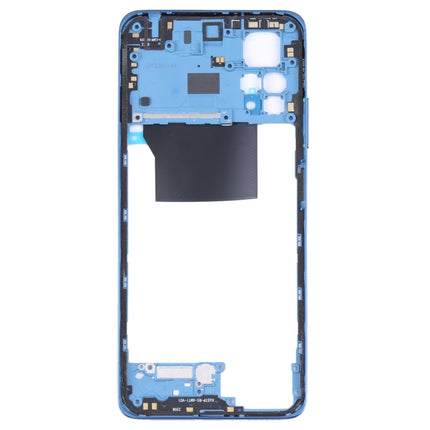 Original Middle Frame Bezel Plate for Xiaomi Redmi Note 11 Pro 4G 2201116TG 2201116TI(Dark Blue)-garmade.com