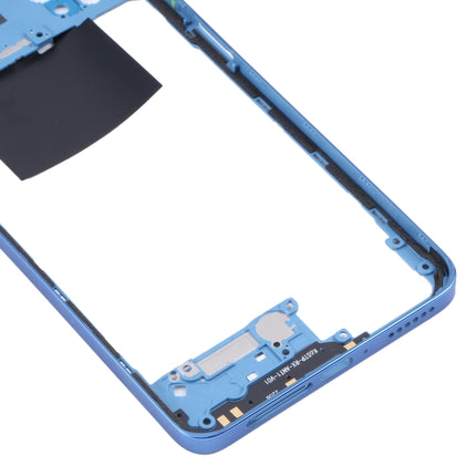 Original Middle Frame Bezel Plate for Xiaomi Redmi Note 11 Pro 4G 2201116TG 2201116TI(Dark Blue)-garmade.com