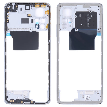 Original Middle Frame Bezel Plate for Xiaomi Redmi Note 11 Pro 4G 2201116TG 2201116TI(Silver)-garmade.com