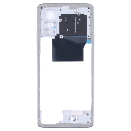 Original Middle Frame Bezel Plate for Xiaomi Redmi Note 11 Pro 4G 2201116TG 2201116TI(Silver)-garmade.com