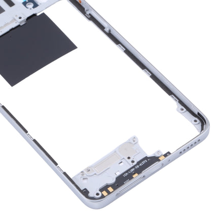 Original Middle Frame Bezel Plate for Xiaomi Redmi Note 11 Pro 4G 2201116TG 2201116TI(Silver)-garmade.com