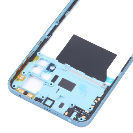 Original Middle Frame Bezel Plate for Xiaomi Redmi Note 11 Pro 4G 2201116TG 2201116TI(Baby Blue)-garmade.com