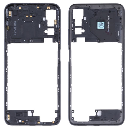 Original Middle Frame Bezel Plate for Xiaomi Poco M3 Pro 5G M2103K19PG M2103K19PI (Black)-garmade.com