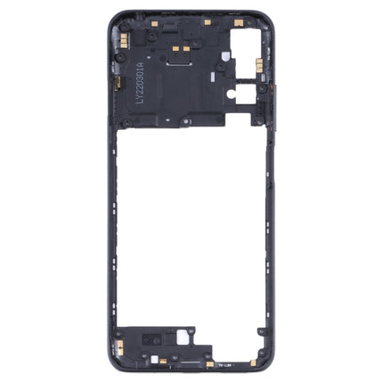 Original Middle Frame Bezel Plate for Xiaomi Poco M3 Pro 5G M2103K19PG M2103K19PI (Black)-garmade.com