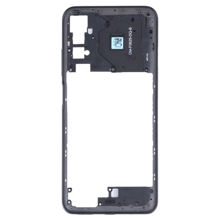 Original Middle Frame Bezel Plate for Xiaomi Poco M3 Pro 5G M2103K19PG M2103K19PI (Black)-garmade.com