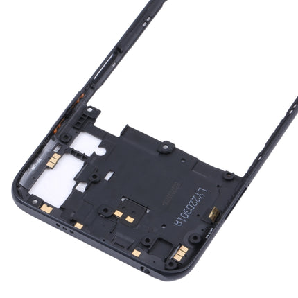 Original Middle Frame Bezel Plate for Xiaomi Poco M3 Pro 5G M2103K19PG M2103K19PI (Black)-garmade.com