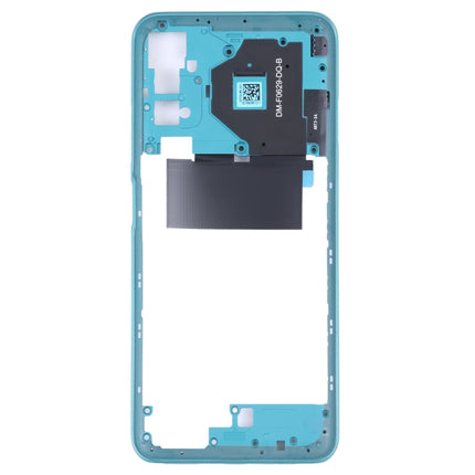 Original Middle Frame Bezel Plate for Xiaomi Poco M3 Pro 5G M2103K19PG M2103K19PI (Green)-garmade.com