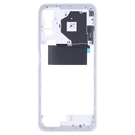 Original Middle Frame Bezel Plate for Xiaomi Poco M3 Pro 5G M2103K19PG M2103K19PI (Silver)-garmade.com