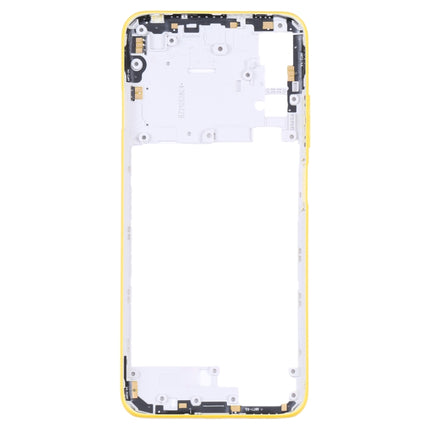 Original Middle Frame Bezel Plate for Xiaomi Poco M3 Pro 5G M2103K19PG M2103K19PI (Yellow)-garmade.com