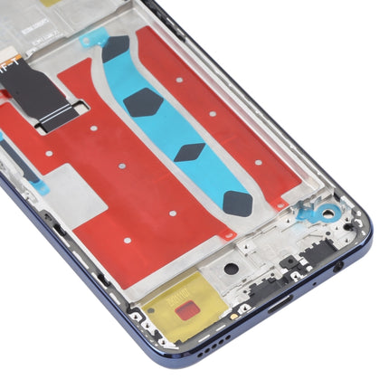 Original LCD Screen for Honor X30i Digitizer Full Assembly with Frame(Blue)-garmade.com