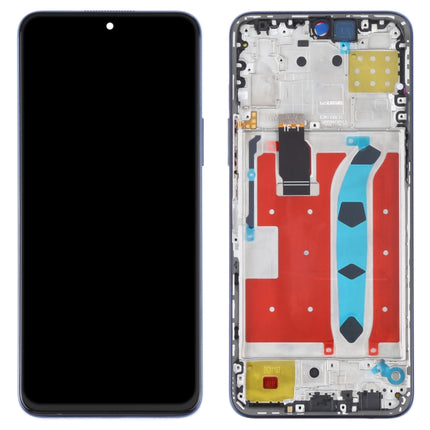 Original LCD Screen for Honor X8 Digitizer Full Assembly with Frame(Blue)-garmade.com