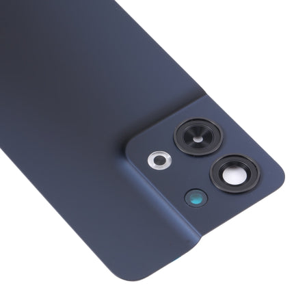 For OPPO Reno8 Original Battery Back Cover with Camera Lens Cover(Black)-garmade.com