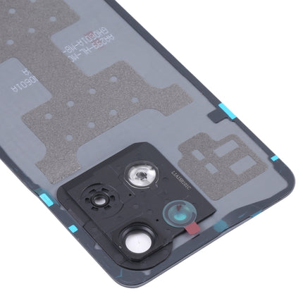 For OPPO Reno8 Original Battery Back Cover with Camera Lens Cover(Black)-garmade.com