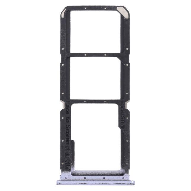 For OPPO A56 5G SIM Card Tray + SIM Card Tray + Micro SD Card Tray (Purple)-garmade.com