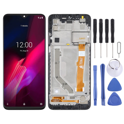 LCD Screen and Digitizer Full Assembly with Frame For T-Mobile Revvl 4+ 5062 506W 5062Z-garmade.com