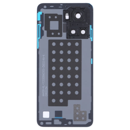 For OnePlus 10R/Ace Battery Back Cover with Camera Lens (Black)-garmade.com