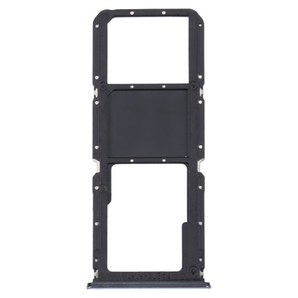 For OnePlus Nord N200 5G DE2118 / DE2117 SIM Card Tray + Micro SD Card Tray (Grey)-garmade.com