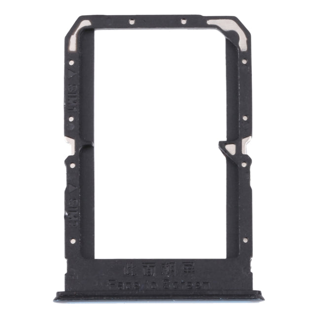 For OnePlus Ace Racing SIM Card Tray + SIM Card Tray (Blue)-garmade.com
