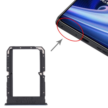 For OnePlus Ace Racing SIM Card Tray + SIM Card Tray (Blue)-garmade.com