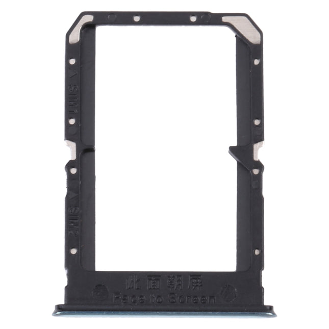 For OnePlus Nord CE 5G EB2101 / EB2103 SIM Card Tray + SIM Card Tray(Green)-garmade.com