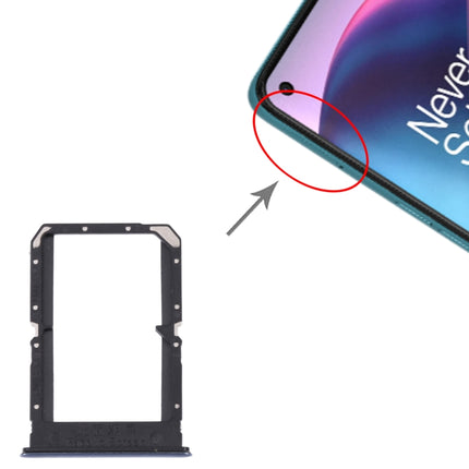 For OnePlus Nord CE 5G EB2101 / EB2103 SIM Card Tray + SIM Card Tray(Blue)-garmade.com
